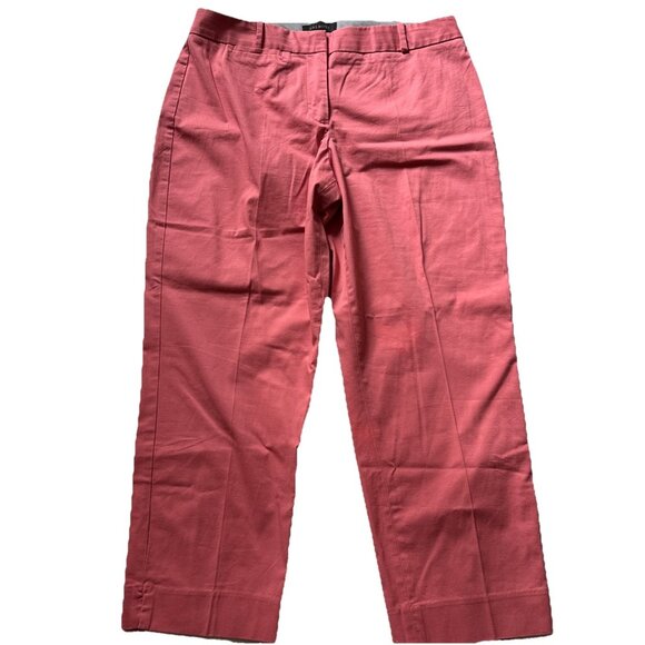 Talbots Pants - Talbots Pink Chino Pants Size 12 Curvy Fit 34 X 26 Salmon